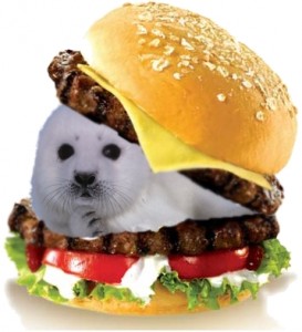 Baby Seal Burger